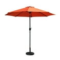 thumbnail image 3 of Davee 9 Ft Outdoor Patio Market Umbrella with Base - Orange, 3 of 4
