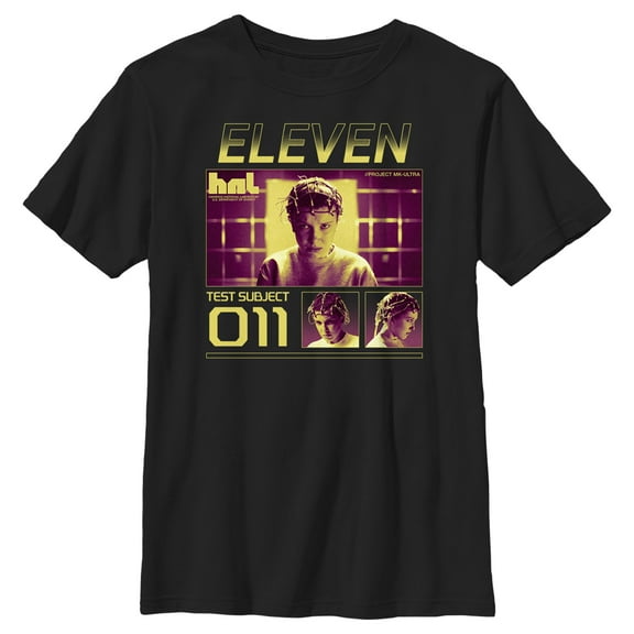 Netflix Boy's Stranger Things Test Subject Eleven Graphic T-Shirt