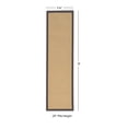 thumbnail image 5 of Linon Athena Sisal and Slate, 2.6' x 8' Runner, 5 of 5