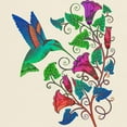 thumbnail image 3 of CafePress - Rainbow Hummingbird On Trumpet Vine Light T Shirt - Men's Classic Graphic T-Shirt, 3 of 4
