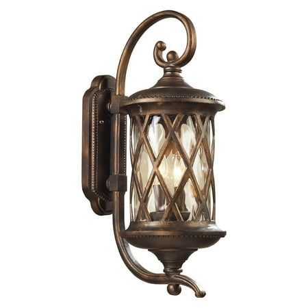 Elk Lighting Barrington Gate Scroll Wall Sconce - Hazelnut Bronze
