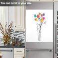 thumbnail image 3 of Yayeee Magnetic Dishwasher Cover for The Front Decoration Home Kitchen Machine Sticker Protector, Colorful Flower, 3 of 6