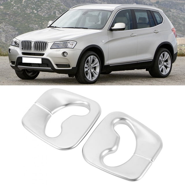 Decoration Trim Decoration Sticker Car Accessory 2pcs Car ABS Interior Molding Cover Trim Fits For X3 F25 2011-2017