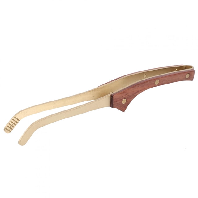 Tea Set Clip,Antihot Wood Copper Tea Tea Tongs Tea Ceremony Accessories Seamless Integration