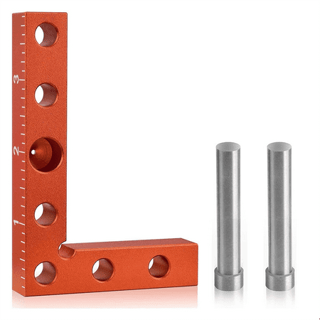 

Small Square Center Finder Tool 90 Degree Square for Woodworking Pocket Layout Square Marking Gauge Carpenters Square