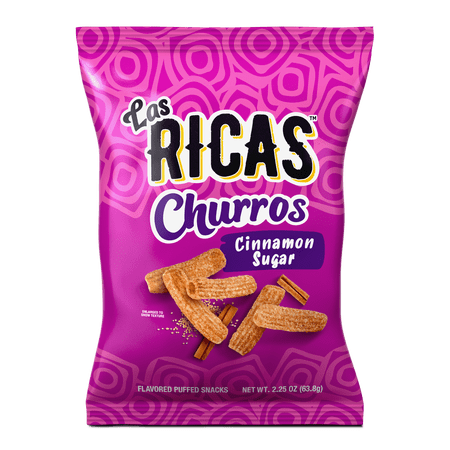 Las Ricas Cinnamon Sugar Churros 2.25oz Bag