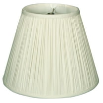 Royal Designs 12" Deep Empire Gather Pleat Lamp Shade White