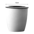 thumbnail image 7 of Cheer US 6Pcs/Set Self Watering Plastic Planter,Plastic Flower Plant Pot with Inner Pot,Self Watering Planter White Flower Pot for Herbs,Flowers,All House Plants,Succulents, 7 of 7