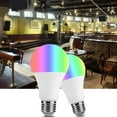 thumbnail image 3 of Energy-Saving LED RGB Bulb Light with Remote Control for Bedroom Warm Night Lighting, E27 Base, 85V-265V, 3 of 8