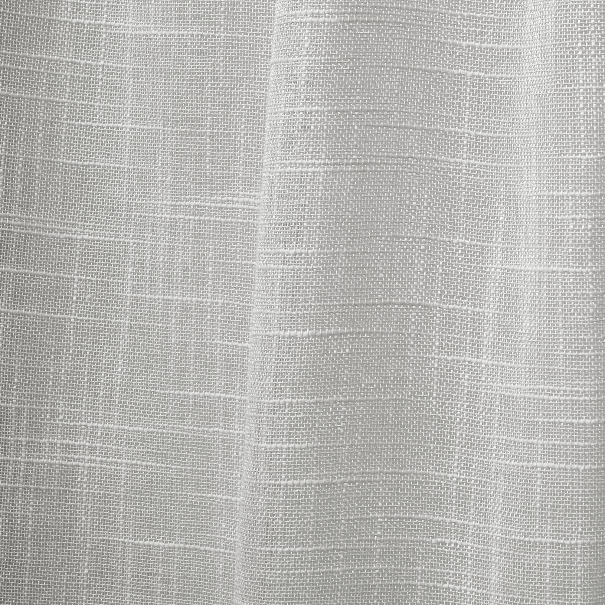 Exclusive Home Curtains Jacinta Bottom Ruffle Sheer Rod Pocket Curtain Panel Pair, 54" x 96", Grey, Set of 2