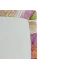 thumbnail image 3 of Ambesonne Nature Fitted Sheet, Garden Print Flower Pattern, King Size, Pink Peach and Pastel Green, 3 of 5