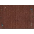 thumbnail image 1 of Ahgly Company Indoor Rectangle Abstract Light Blue Contemporary Area Rugs, 2' x 5', 1 of 4