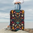 thumbnail image 3 of Lsque Colorful Mexican2 Printed Luggage Cover, Travel Luggage Protector,Scratch and Dirt Resistant, Fits 18-32 Inch Luggage - Large, 3 of 9