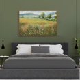 thumbnail image 3 of Hieng Vintage Farmhouse Landscape Framed Wall Art Living Room Modern Floral Wild Flower Botanical Summer Canvas Wall Art Rustic Country Nature Cottagecore Art Prints For Bedroom,, 3 of 6