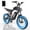 T1 Mini, variant on Moveloop T1 Mini Electric Bike for Adults Peak 1500W Motor Ebike, 20"x 4" Fat Tire Electric Bicycle, 48V 15.6AH Mountain Bike UL2849