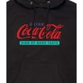 thumbnail image 3 of Coca-Cola - Drink Coke Logo - Men's Fleece Pullover Hoodie, 3 of 5