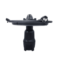 Aerating Pond Fountain, 1 HP, 15,000 GPH, White LED Lights, 100' Cord