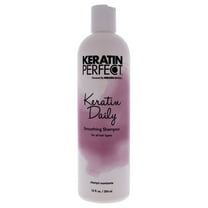 Keratin Perfect Daily Smoothing Shampoo, Sulfate Free Shampoo, 12 oz