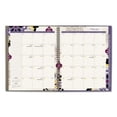 thumbnail image 3 of Vienna Weekly/Monthly Appointment Book, Geometric Artwork, 11 x 8.5, Purple/Tan Cover, 12-Month (Jan to Dec): 2026 | Bundle of 10, 3 of 7