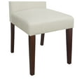 thumbnail image 5 of Serta Liam Parsons Dining Chair Set of 2, Plush High Back, Polyester Weave Fabric, Foam Cushion Seat, Linen, 5 of 7