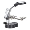 thumbnail image 2 of Magnifierwith Auxiliary ClampMagnifying Glass with Stand Magnifying Glasswith Stand Magnifying Glass Soldering Station Versatile Functionality, 2 of 8
