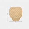 thumbnail image 3 of Simple Comfortable Car Front Cushion Non-slip Breathable Car Cushion Color:Beige, 3 of 8