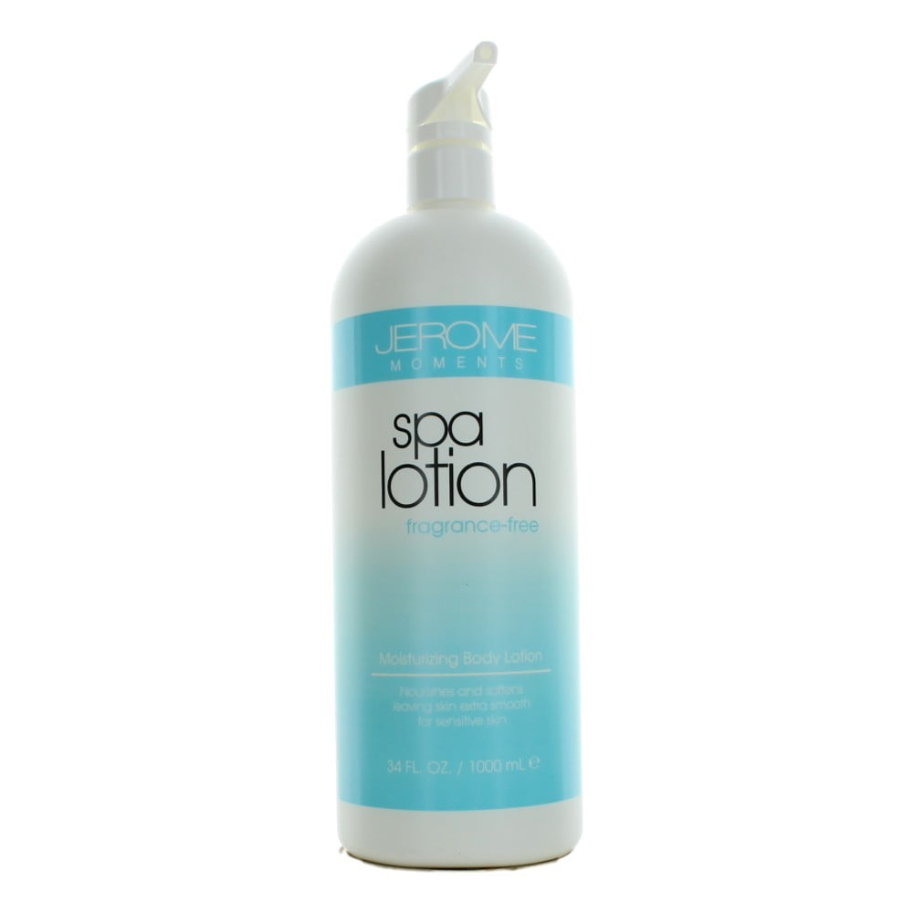 Spa Lotion FraganceFree By Jerome Moments 34oz Body Lotion with Pump