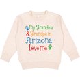 thumbnail image 2 of Inktastic Arizona Grandma Grandpa Love Me Toddler Sweatshirt, 2 of 4