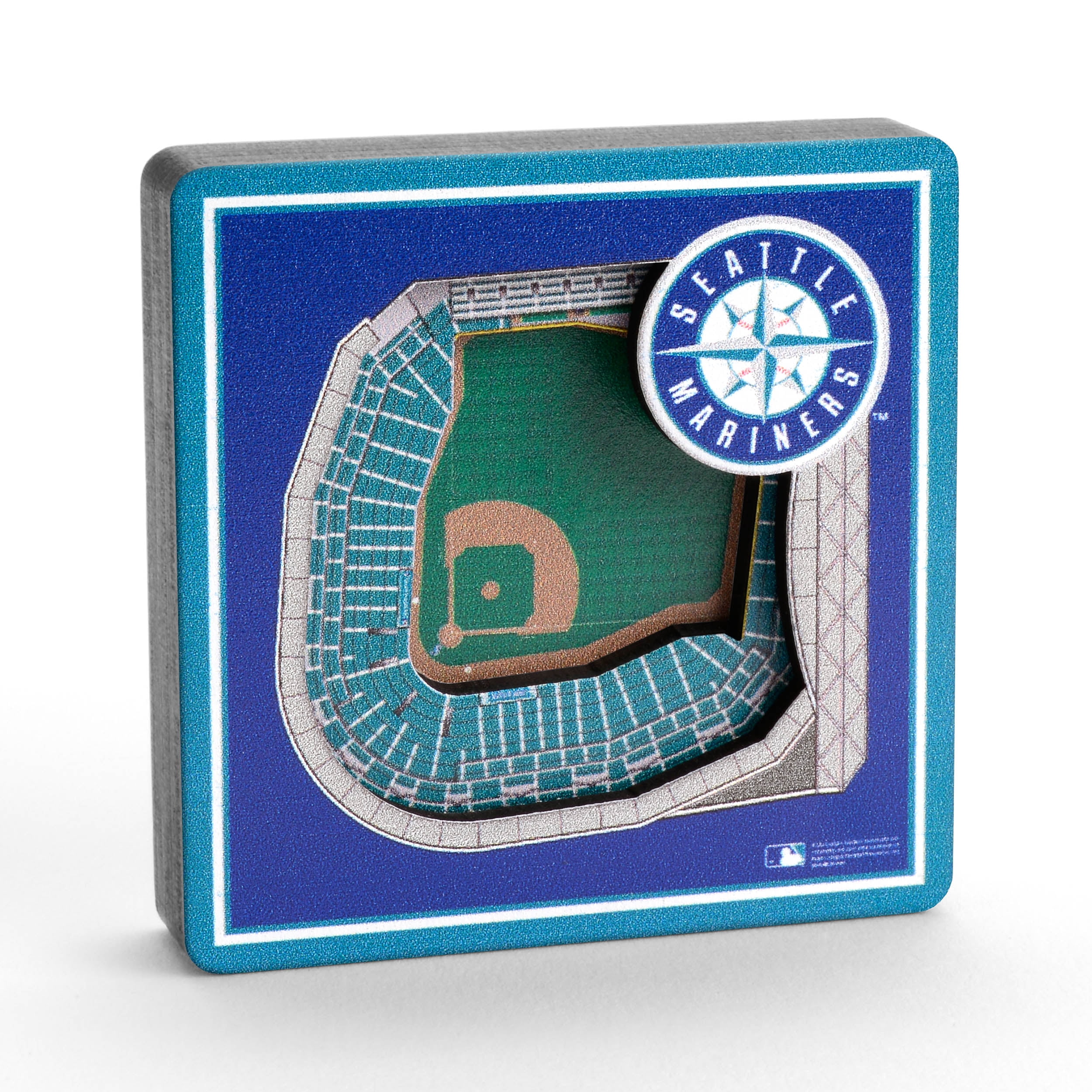 YouTheFan MLB Seattle Mariners 3D StadiumView Magnets - T-Mobile Park