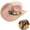 Beige, variant on Mens Womens Cowboy Hats Western Caps Large Brim Fedora Beanies with Buckle Belt Party Outdoor Activity Daily Head Wear