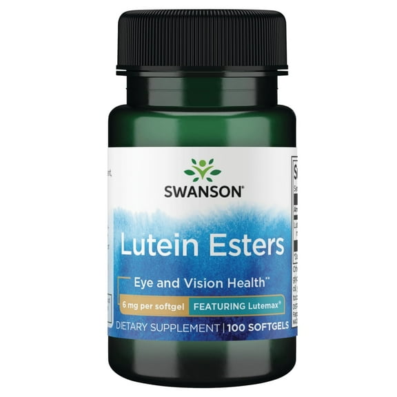 Swanson Lutein Esters 6 mg 100 Softgels