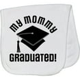 thumbnail image 2 of Inktastic My Mommy Graduated College Graduate Baby Burp Cloth, 2 of 3
