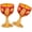 Red, variant on Tesyar Set of 2 Vintage Brass Alloy Goblets, 30ML Golden White Rose Carved Chalice Cups for Wedding Bar Medieval Decor (Red)