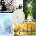 thumbnail image 5 of Fznkrag Foam Seal Tape Door Weather Stripping Self Adhesive Foam Weatherproof Door Window Insulation Seal Strip (19.68ft x 2 Rolls), 5 of 6