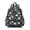 Dinosaur and Leaf-1, variant on Dinosaur and Flower White Pattern Backpack for School, Cute School Bag with Adjustable Shoulder Straps and Padded Back, 13.4"x11"x4.7"