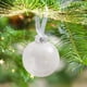 thumbnail image 1 of Adorno Colgante Navideño de 8 Cm | Decoración Navideña Diy para Árbol | Bola de Plástico Transparente Brillante | Peso Ligero: 20 G | Multiusos para Árbol, Marco de Puerta, Mesa y Lámpara de Araña, 1 of 3