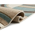 thumbnail image 2 of Well Woven Ruby Galaxy Waves Modern Geometric Mint 7'10" x 9'10" Area Rug, 2 of 5