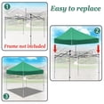 thumbnail image 4 of Sunny Ez pop Up instant Canopy 10'X10' Replacement Top gazebo EZ canopy Cover patio pavilion sunshade plyester, 4 of 8