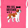 thumbnail image 4 of Inktastic My Big Brother is a Saint Bernard Boys or Girls Baby Bodysuit, 4 of 5