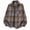 #468-Brown, variant on Ceisia Men's Loose Fit Plaid Button Down Long Sleeve Lapel Shirt Jacket Casual Overshirt With Chest Pocket Gift