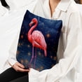 thumbnail image 6 of Flamingo Pillow Covers - Set of 2 - 16x16, 18x18, 20x20 Inches - Unique Patterns for Various Occasions - Decorative Throw Pillowcases for Home Decor, 6 of 6