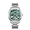 Green Silver, variant on MEGIR Fashion Sport Watches for Men Skeleton Dial Automatic Mechanical Movement Waterproof Clock