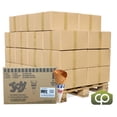 thumbnail image 1 of JOY Large Jacketed Waffle Ice Cream Cone – Classic Sweet Brown Sugar Crunch & Sanitary Paper Sleeve, Full 36-Case Industrial Pallet (Total 6,480 Cones), 1 of 4