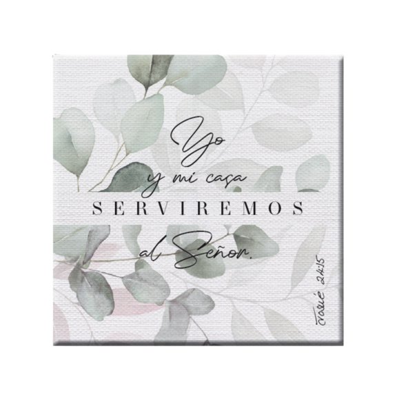 Cuadro Canvas Yo Y Mi Casa - High-Quality Artwork with Easy Wall-Mount Support
