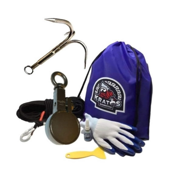 Kratos 950 Apollo Clamp Neodymium Classic Magnet Fishing Kit