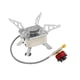 thumbnail image 1 of Estufa de gas para acampar Estufa de campamento Utensilios de cocina portátiles Mini Estufa para mochileros Quemador único para picnic, Suministros de Adaptador de tubo blanco DYNWAVEMX estufa de campamento, 1 of 8