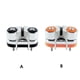 thumbnail image 2 of Riwesomey Cuerda Cleat Composite Acero inoxidable Herrajes progresivos Equipo de Pilates para navegar Velero Kayak Wire Fairlead Sailings Bombillas para automóviles No.02, 2 of 6