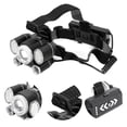 thumbnail image 3 of Headlight, 1200LM Zoom Headlamp, Electric Quantity Display 5 Light Modes for Outdoor Traveling Night Riding, 3 of 8
