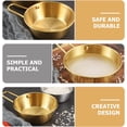 thumbnail image 6 of ABCISI 3pcs Korean Bowl with Handles, Korean Rice Wine Bowls, Stainless Steel Soup Bowl Makgeolli Bowls Camp Food Cup Salad Bowl Noodle Bowl for Home Tavern Hotel Party Banquet (Gold), 6 of 9