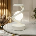 thumbnail image 3 of Luz LED Giratoria de 360° con Cargador Inalámbrico, Recargable e Inalámbrica, Luz LED Levitante ., 3 of 5